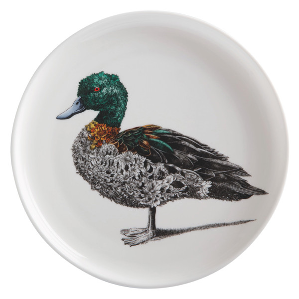 Dinner plate Maxwell Williams Duck Wren MARINI FERLAZZO, porcelain, diameter 20 cm