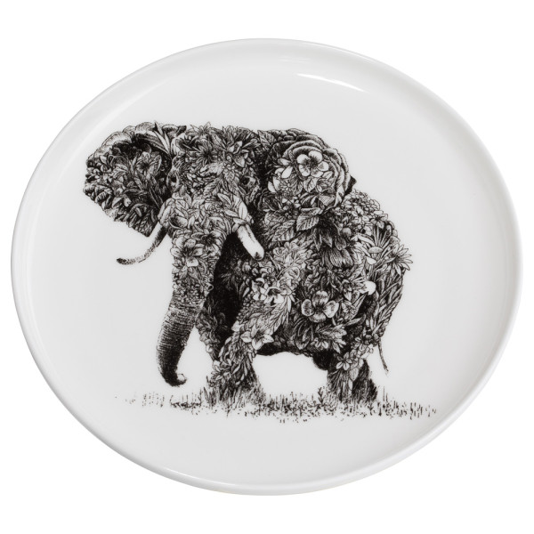 Тарелка обеденная Maxwell Williams Elephant MARINI FERLAZZO, фарфор, диаметр 20 см