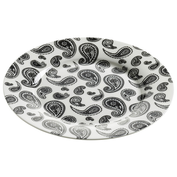 Тарелка обеденная Maxwell Williams PAISLEY ART DECO, фарфор, диаметр 20 см