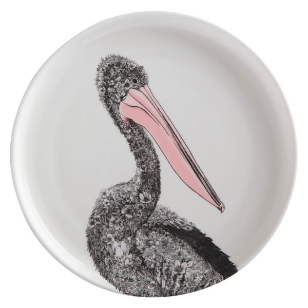 Dinner plate Maxwell Williams Pelican MARINI FERLAZZO, porcelain, diameter 20 cm
