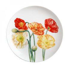 Тарелка обеденная Maxwell Williams Poppies FLORIADE, фарфор, диаметр 20 см