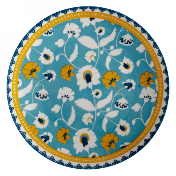 Тарелка обеденная Maxwell Williams RHAPSODY TEAL, фарфор, диаметр 26,5 см