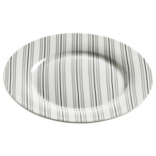 Тарелка обеденная Maxwell Williams STRIPES ART DECO, фарфор, диаметр 20 см