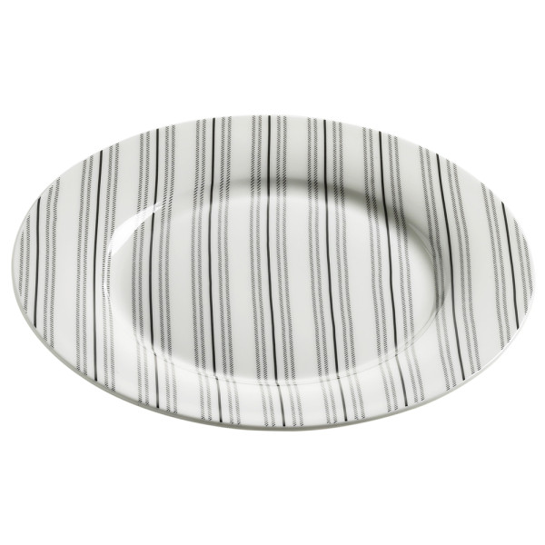 Тарелка обеденная Maxwell Williams STRIPES ART DECO, фарфор, диаметр 20 см