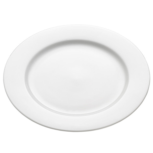 Тарелка обеденная Maxwell Williams WHITE BASICS ROUND фарфоровая, диаметр 23 см