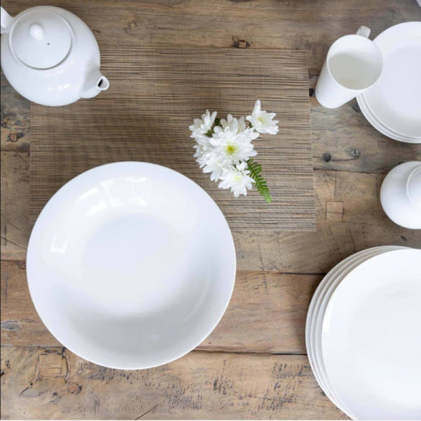 Maxwell Williams WHITE BASICS ROUND porcelain dinner plate, diameter 30.5 cm