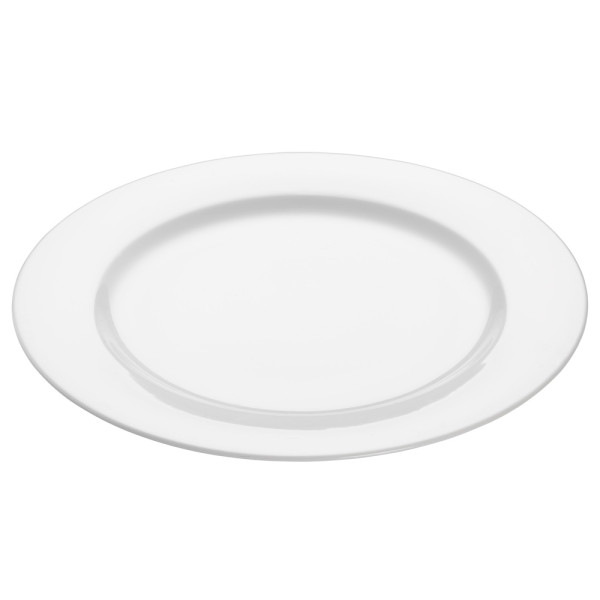 Тарелка обеденная Maxwell Williams WHITE BASICS ROUND фарфоровая, диаметр 30 см