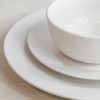 Mikasa Ridged dinner plate, porcelain, diameter 29 cm