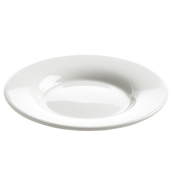 Maxwell Williams WHITE BASICS ROUND soup bowl plate, porcelain, diameter 17.5 cm