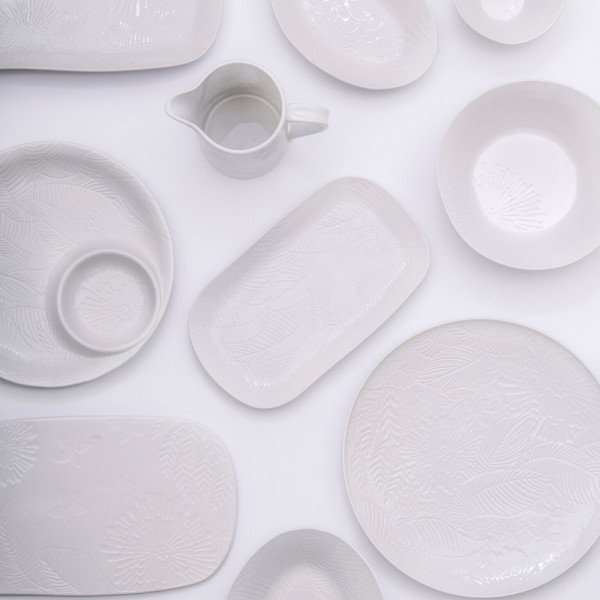 Serving plate Maxwell Williams Panama Maxwell Williams, white, ceramic, 40 x 23 cm
