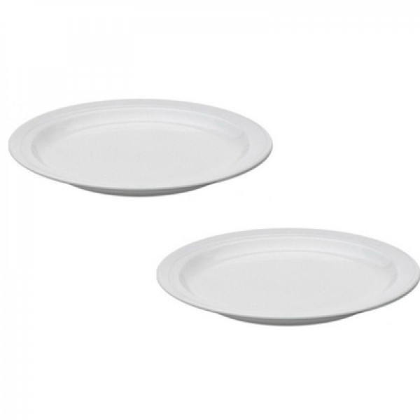 BergHOFF Hotel plate set, porcelain, diameter 18 cm, 2 pcs.