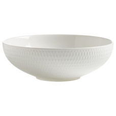 Maxwell Williams DIAMONDS ROUND porcelain salad bowl, 18.5 x 6.5 cm