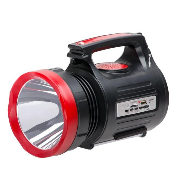 Ліхтар акумуляторний 1 LED 5 W + 22 SMD Intertool LB-0104