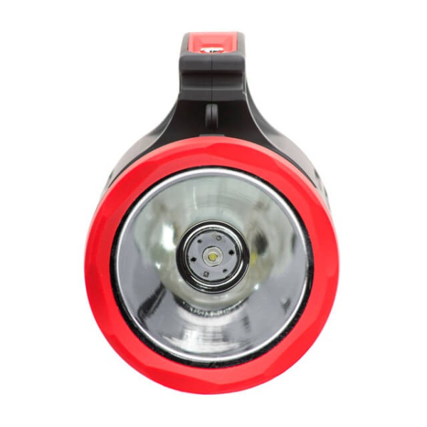 Ліхтар акумуляторний 1 LED 5 W + 22 SMD, виносна сонячна панель, виносні 2 led лампи, кабель для зарядки телефону-планшета Intertool LB-0105