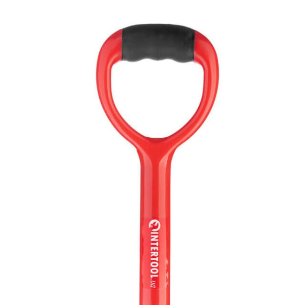 Лопата штыковая, ручка из фибергласа, 217х290х1050 мм Intertool FT-2013