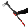 Колун кованый 2200 г, ручка из фибергласа Intertool HT-0275