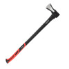 Колун кованый 2200 г, ручка из фибергласа Intertool HT-0275
