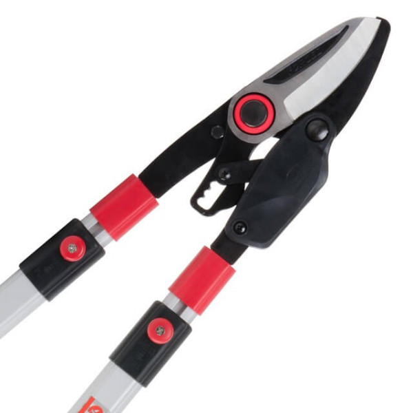 Garden pruner for cutting branches with a ratchet mechanism, with telescopic handles 700-1030 mm Intertool FT-1118