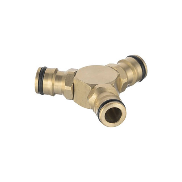 Трійник латунний для конектора 1/2 STORM Intertool GE-1203