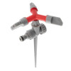Дождевальное устройство круговой вращающейся головкой на колу. PP, ABS, Zinc alloy Intertool GE-0055