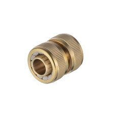 Муфта латунная ремонтно-соединительная для шланга 3/4 STORM Intertool GE-1214