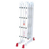 Transformer aluminum ladder 4*4 steps, 4.7 m Intertool LT-0029