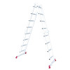 Transformer aluminum ladder 4*4 steps, 4.7 m Intertool LT-0029
