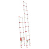 Aluminum ladder, telescopic 10 steps, 3.20 m Intertool LT-3032
