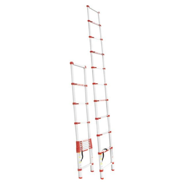 Aluminum ladder, telescopic 10 steps, 3.20 m Intertool LT-3032