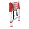 Лестница из алюминия, телескопическая 8 сход., 2,5м Intertool LT-3026