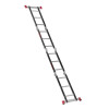 Multifunctional ladder transformer 4x3 steps, steel profile, 3380 mm, 150 kg Intertool LT-0023