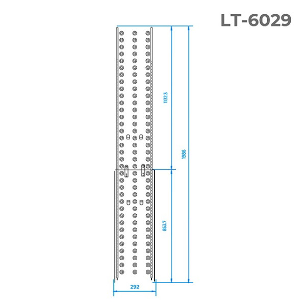 Working platform for ladders Intertool LT-6029