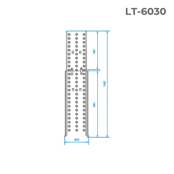 Working platform for ladders Intertool LT-6030