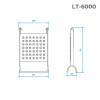 Removable step-shelf Intertool LT-6000