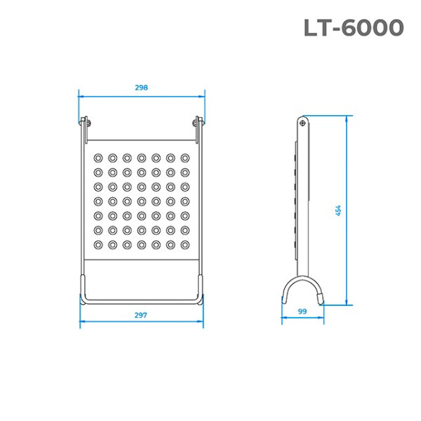Removable step-shelf Intertool LT-6000