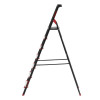 Ladder 7 steps, tool tray, steel profile, height of the upper step 1500 mm, 504*1283*2003 mm, 150 kg Intertool LT-0057