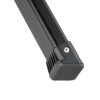 Black Slim aluminum ladder, 3 steps, height of the top step 684 mm, 150 kg STORM Intertool LT-5003