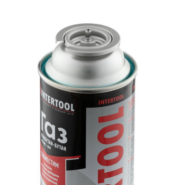 Цанговий газовий балон 220 г Intertool GS-0022