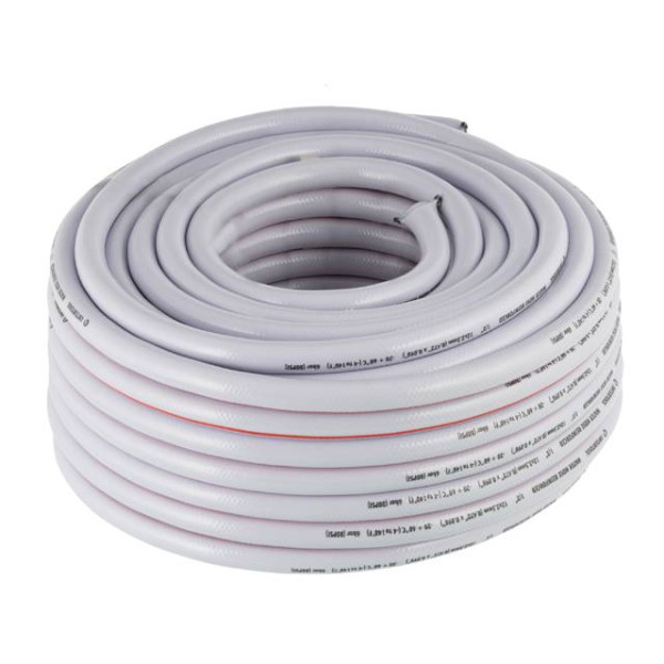 Шланг садовый для полива 5-ти слойный 1/2, 30 м, армированный PVC Intertool GE-4133.