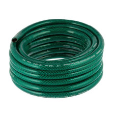 Шланг садовый, трехслойный, зеленый, 1/2, 10 м, армированный Intertool GE-4021