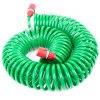 Шланг спиральный 15 м с коннекторами Intertool GE-4002