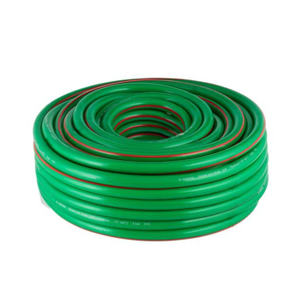 Шланг для воды четырехслойный, 3/4, 50 м, армированный, PVC Intertool GE-4126