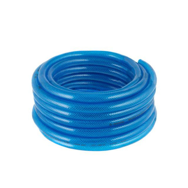 Шланг для воды, трехслойный, синий, 1/2, 10 м, армированный, PVC Intertool GE-4051