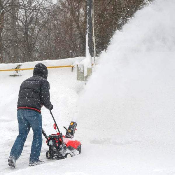 Gasoline snow blower, 2.2 hp. / 1.65 kW, gripper height/width 300/460 mm Intertool SN-4000