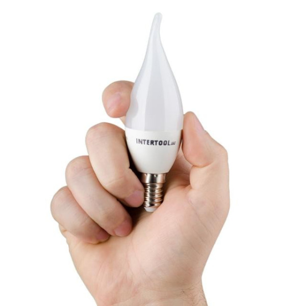 Світлодіодна лампа LED 3 Вт, E14, 220 В Intertool LL-0161