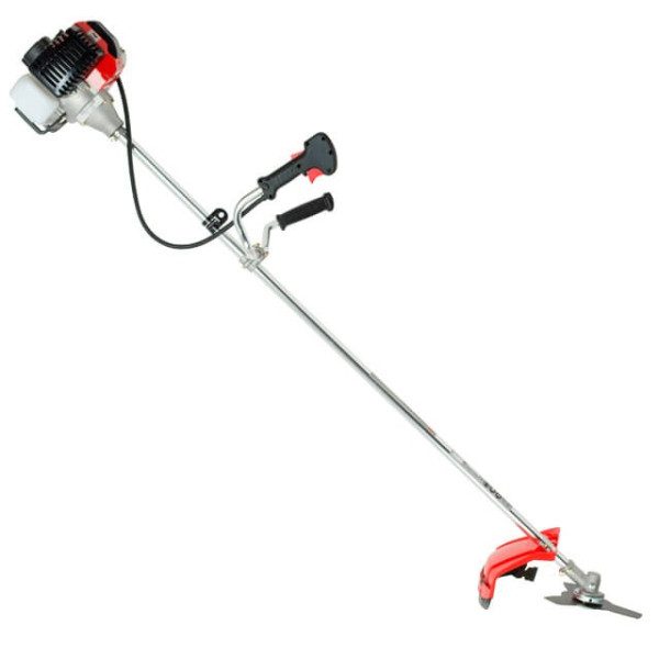 Chainsaw 1.5 kW, 43 cm³, reel, 3-blade knife, double shoulder belt Intertool DT-2232