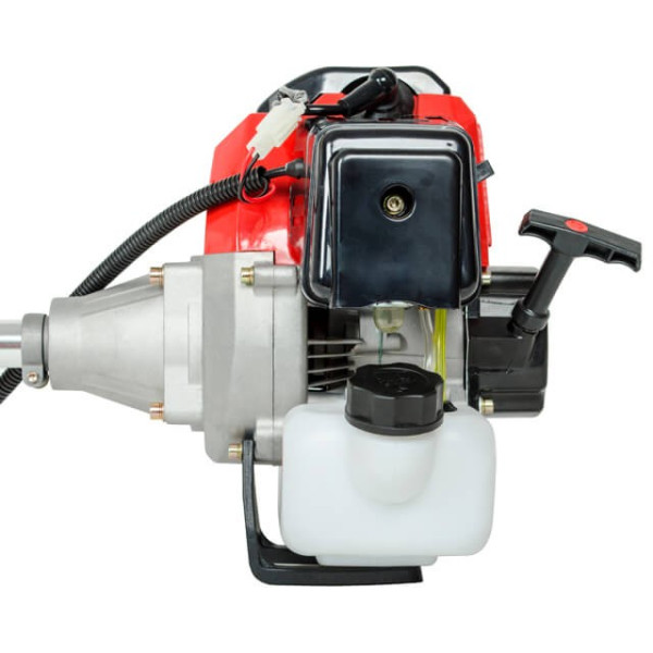 Chainsaw 1.5 kW, 43 cm³, reel, 3-blade knife, double shoulder belt Intertool DT-2232