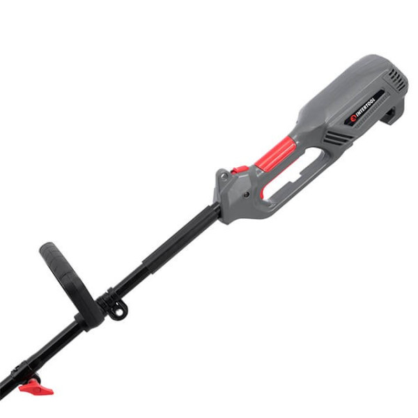 Trimmer electric, 1200 W, 230 V, ~50 Hz, 7000 rpm, soft start, disc/hair rotation diameter 255/380 mm, coil + 3-tooth blade Intertool DT-2247