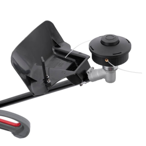 Trimmer electric, 1200 W, 230 V, ~50 Hz, 7500 rpm, soft start, disc/hair rotation diameter 255/380 mm, reel + 3-tooth blade Intertool DT-2246