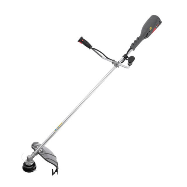 Electric trimmer, 1400 W, 230 V, ~50 Hz, 7500 rpm, soft start, disc/hair rotation diameter 255/420 mm, reel Intertool DT-2248
